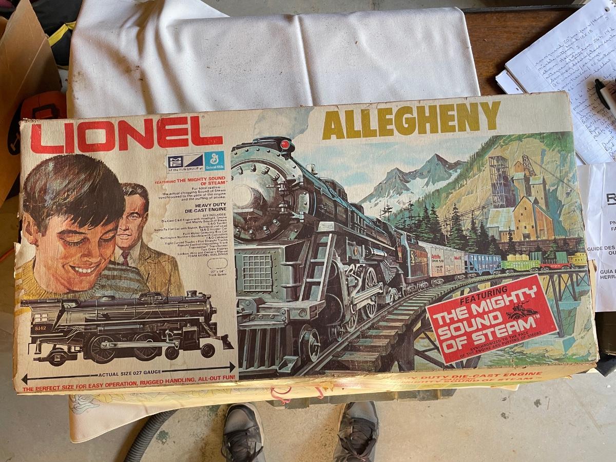 Vintage Lionel Allegheny Complete Train Set
