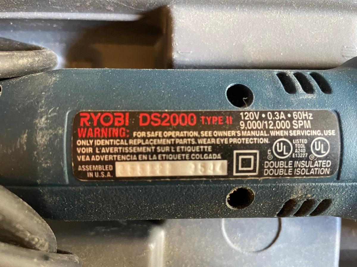 Ryobi DS2000 Corner Sander. Good Condition!