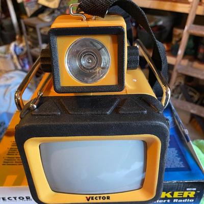 ToughBrite Storm Tracker TV, AM, FM, Weather Alert Radio. New In Box!