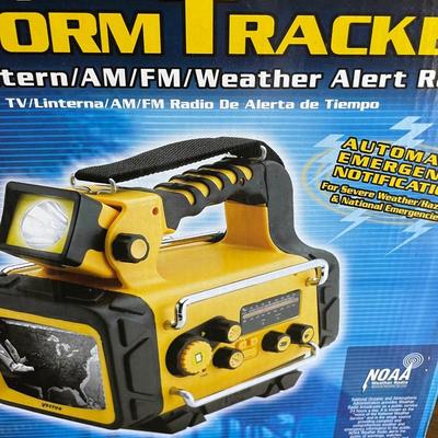 ToughBrite Storm Tracker TV, AM, FM, Weather Alert Radio. New In Box!