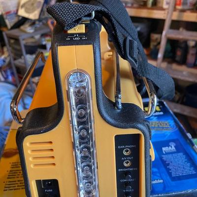 ToughBrite Storm Tracker TV, AM, FM, Weather Alert Radio. New In Box!