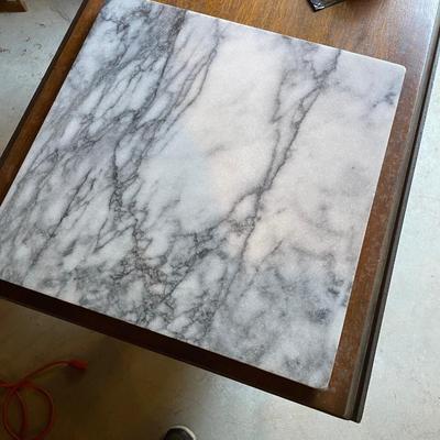 Marble Cutting Board. 18 inch x 18 inch. Good Condition!