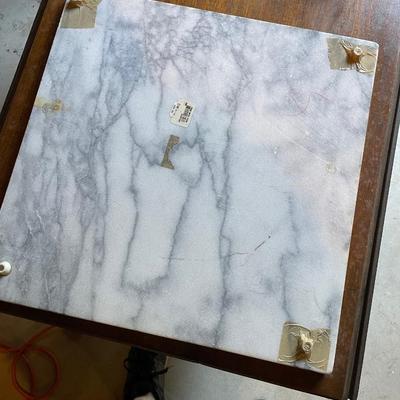 Marble Cutting Board. 18 inch x 18 inch. Good Condition!