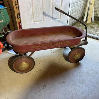 Antique Mercury Steel Wagon. Good Condition!