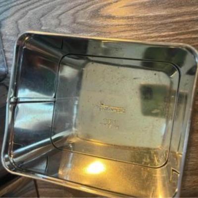 Set of four Masterware canisters