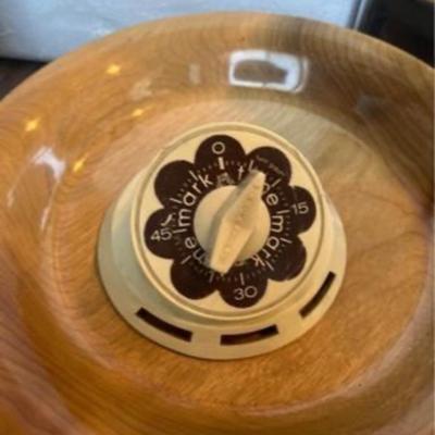 Vintage retro kitchen timer