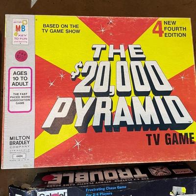 Vintage Board Game Lot 5 pcs. Good Condition!