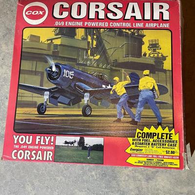 Cox Corsair Marines .049 Gas Powered Airplane