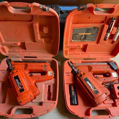 2 Paslode Cordless Framing Nailers, Working Condition with 1 Battery and Charger