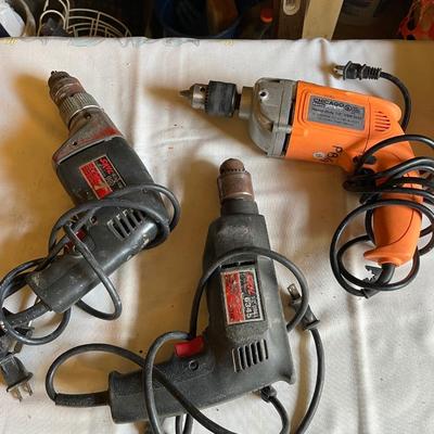 3 Drill Lot. Good Working Condition!