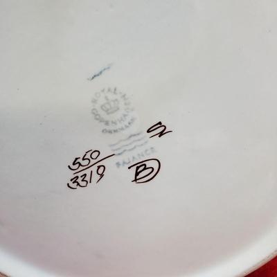 Royal Copenhagen Teapot and Plate - Annette