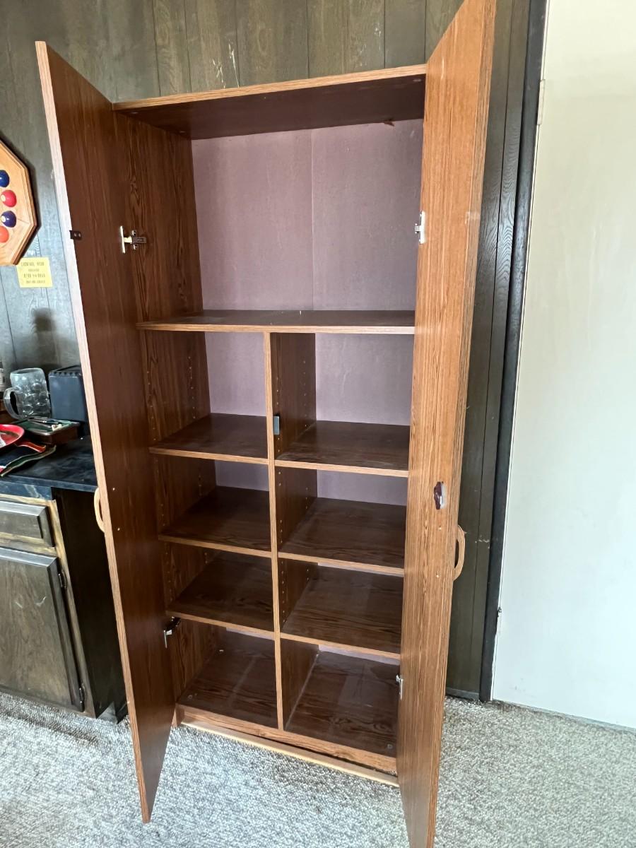 Tall Storage with Cubbies & Shelves