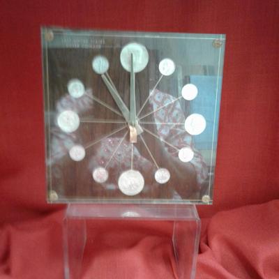Coin Clock - The last U.S. Minted Silver Coins