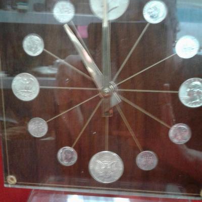 Coin Clock - The last U.S. Minted Silver Coins