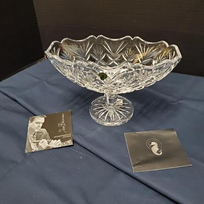 Waterford Footed Boat Bowl