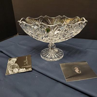 Waterford Footed Boat Bowl
