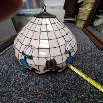 Large Stained Glass Lamp Shade