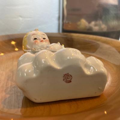 Vintage angel baby figurine