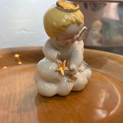 Vintage angel baby figurine