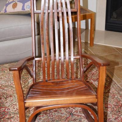 AMISH CRAFTED BENTWOOD SLAT ROCKER