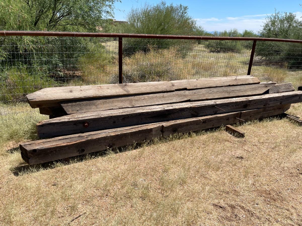 100+ Year Old Barn Beams