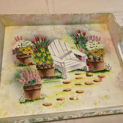 Vintage Wood Tray