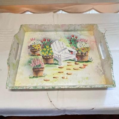 Vintage Wood Tray