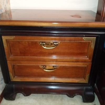 LOT 98  NIGHT STAND WITH AN ASIAN LOOK