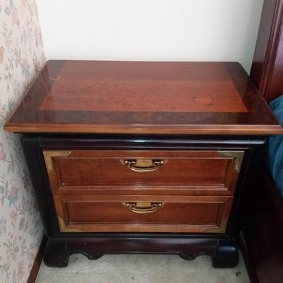 LOT 98  NIGHT STAND WITH AN ASIAN LOOK