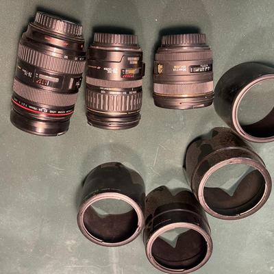Canon Camera Lens Lot