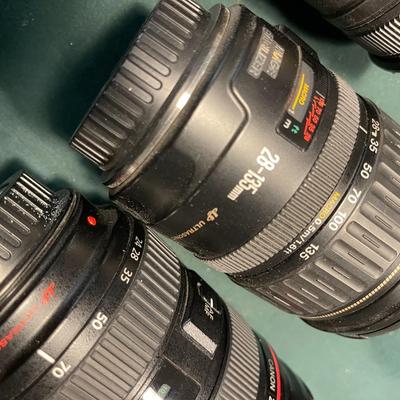 Canon Camera Lens Lot