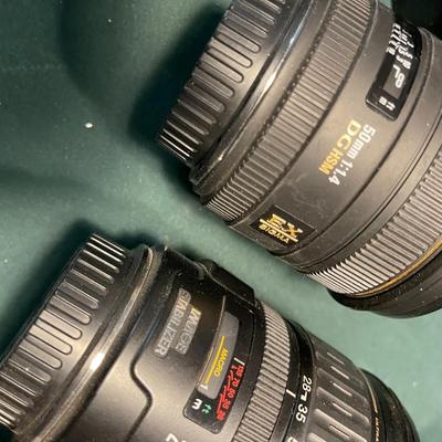 Canon Camera Lens Lot