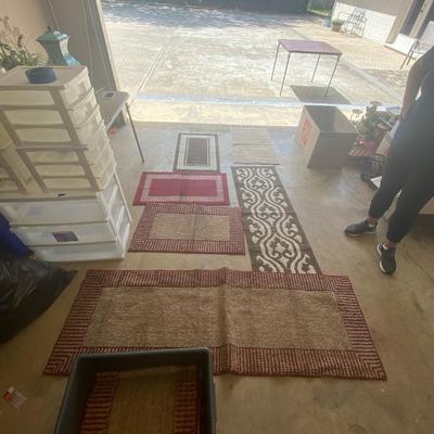 multiple rugs 