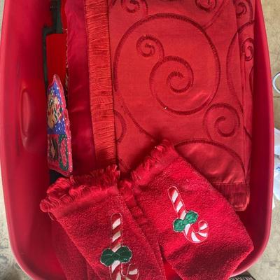 Christmas towels 