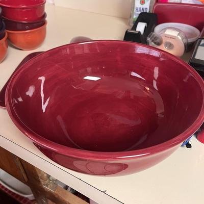 Multicolored dishes
