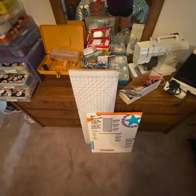 Singer and Brother sewing machines and supplies