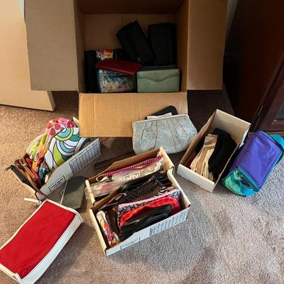 Wallets and gloves