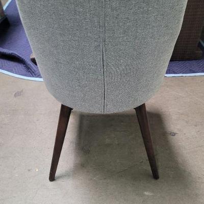 Grey wool mid cent mod style dining chairs each $49