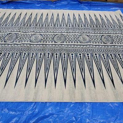 Rug 2
Navy and cream tribal modern 9 x 12 
$899