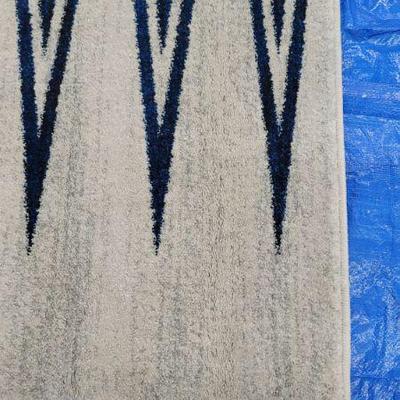 Rug 2 detail close up
Navy and cream tribal modern 9 x 12
$899