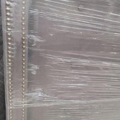 Bed 8 DETAIL
Queen linen blend wing bed platform style with rails and slats
H59" W72.5" $790