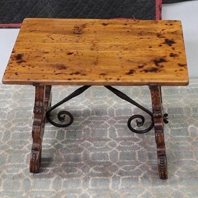 Small italian antique fiadores table
H 19" W 25" D 17"
$849