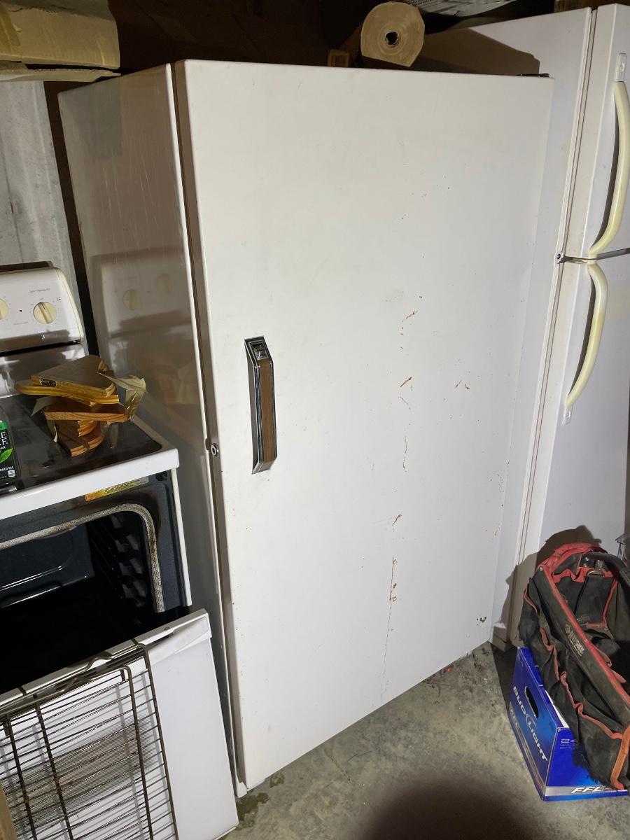 Montgomery Ward Upright Freezer 16.1 Cubic Feet. Working Condition