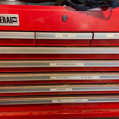 US General Pro Toolbox, NO TOOLS Measures 26w x 18d x 60h