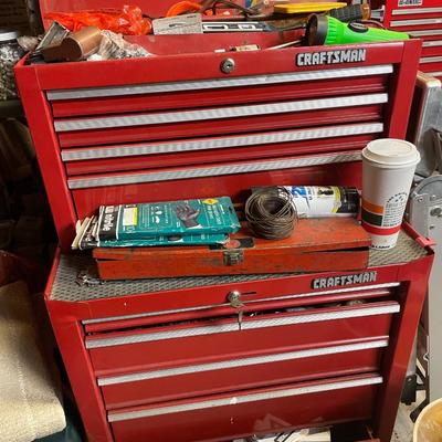 Craftsman Rolling Toolbox. NO TOOLS Measures 26w x 18d x 45h