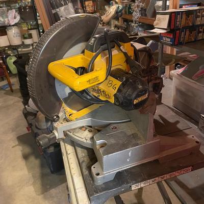 Dewalt DW705 12" Chop Saw with new blade! Working Condition