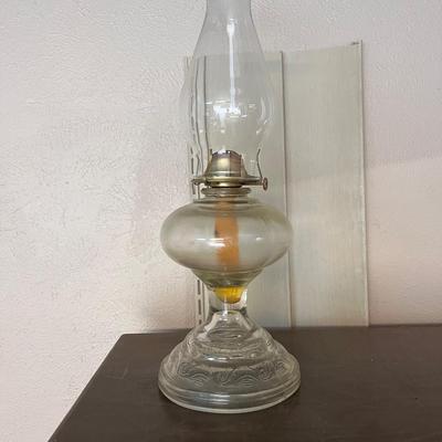 Antique kerosene lamp