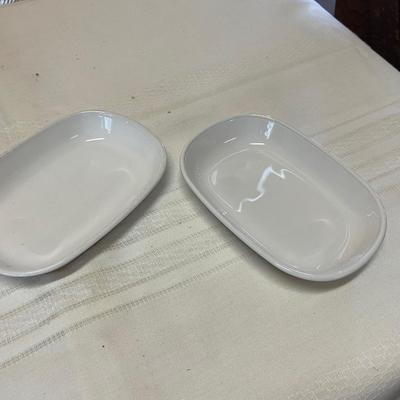 Vintage Corningware Sidekick Set of Two Plates