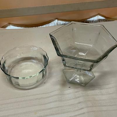 Three Piece Candy Dish Lot