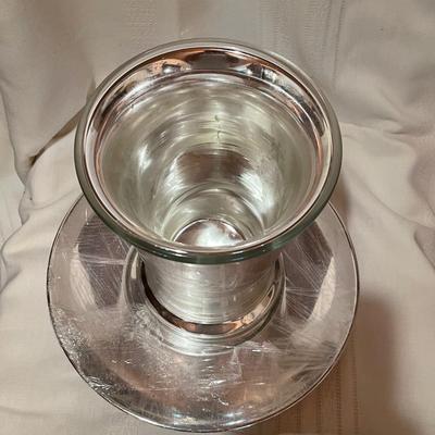 Silver Plate Ice Bucket and Tray Made in Hungaria